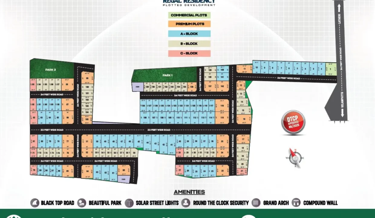regal-residency-vellore-dtcp-approved-layout-plan